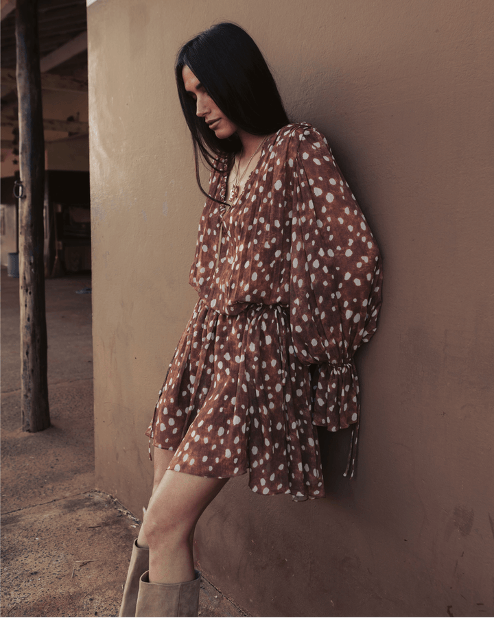 Vestido Curto Chiffon