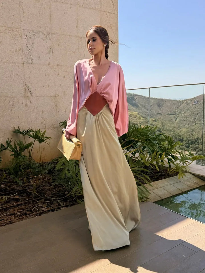 Vestido Longo Cetim