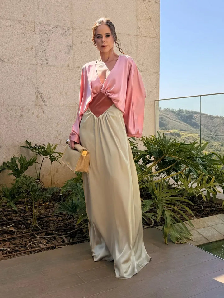 Vestido Longo Cetim