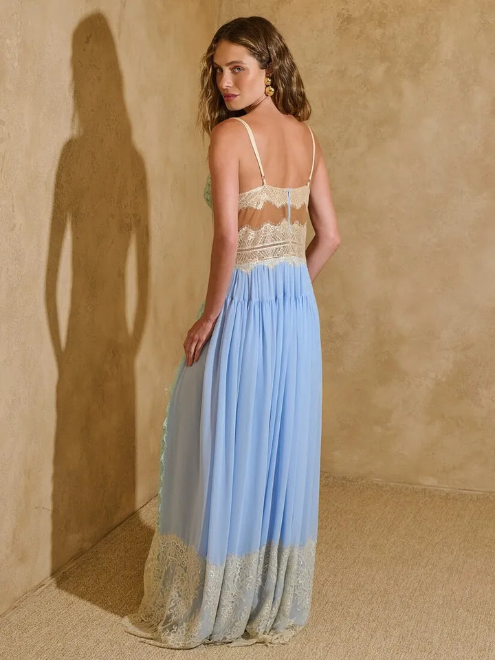 Vestido Longo Renda