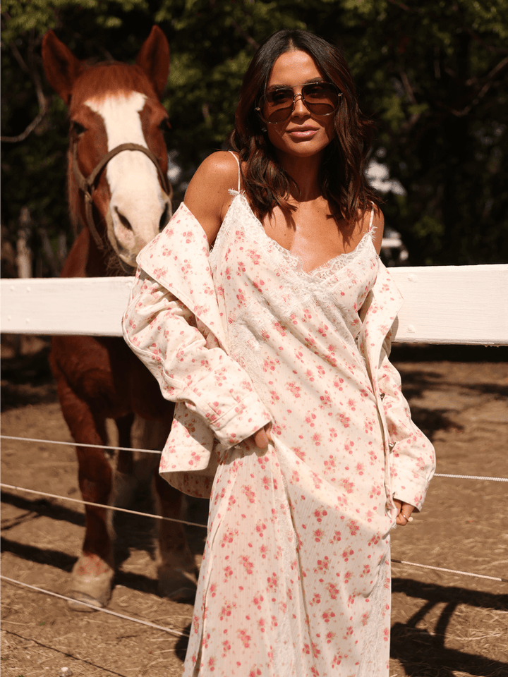Vestido Longo Alcinha Renda