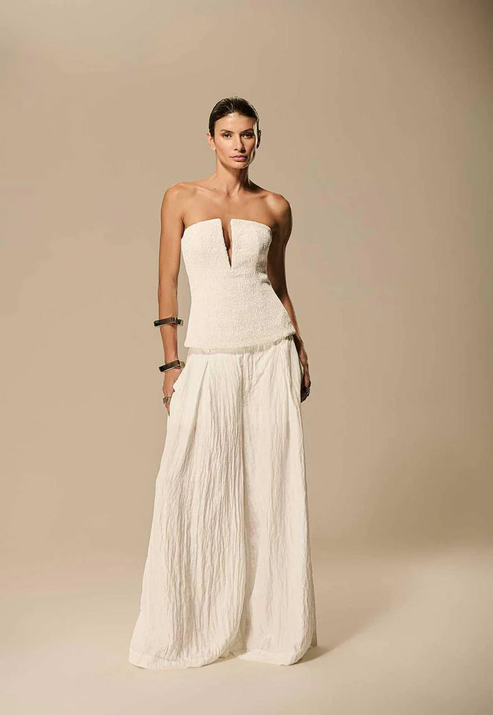 Calça Pantalona Texture