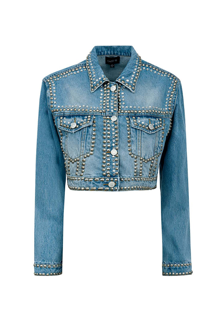 Chaos Studded Jean Jacket