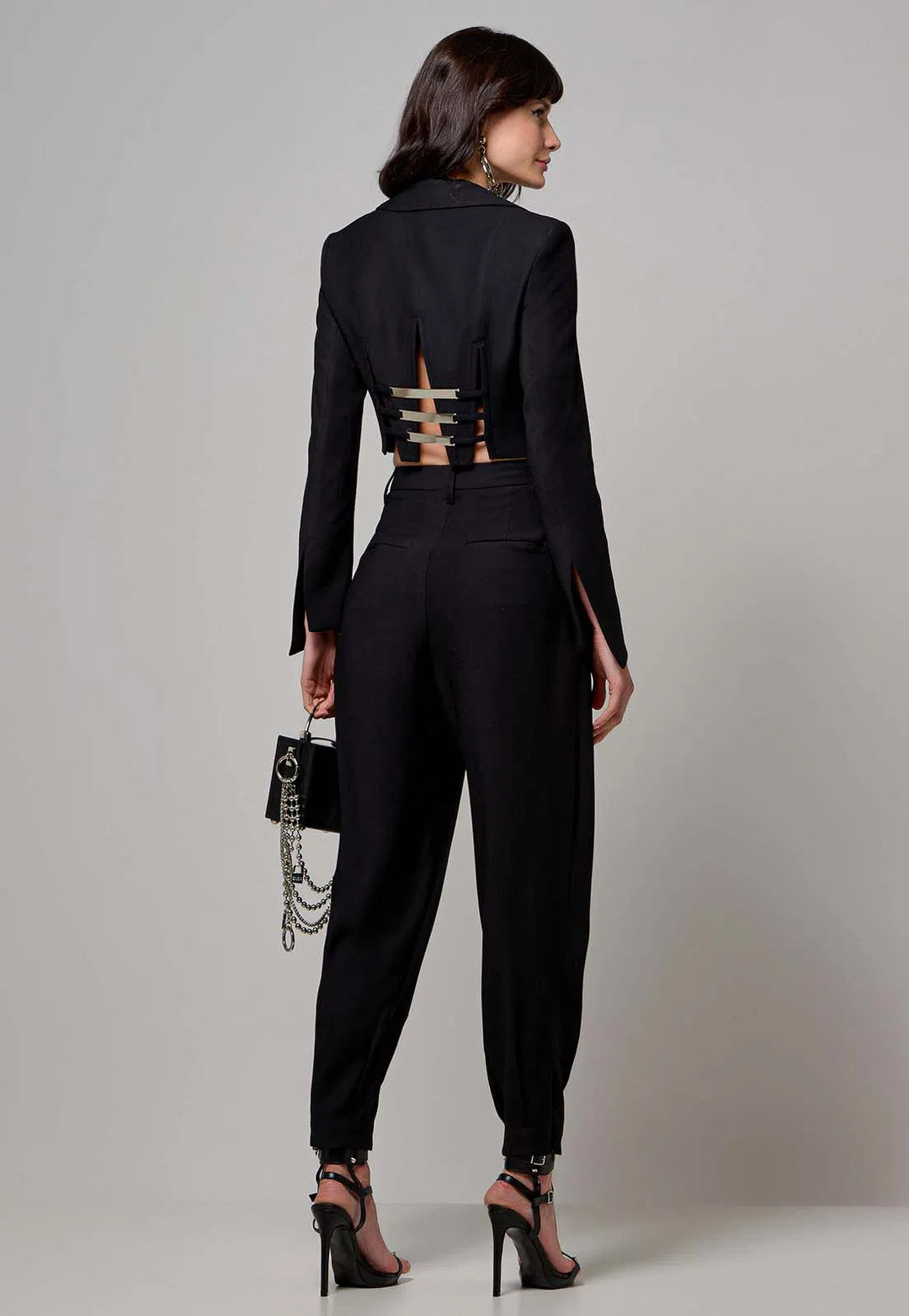 Blazer+Vest+Tailored Trousers Set Chaos