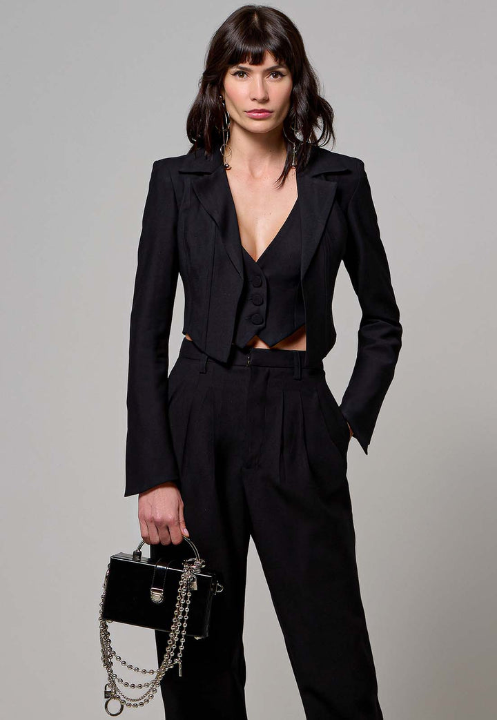 Blazer+Vest+Tailored Trousers Set Chaos