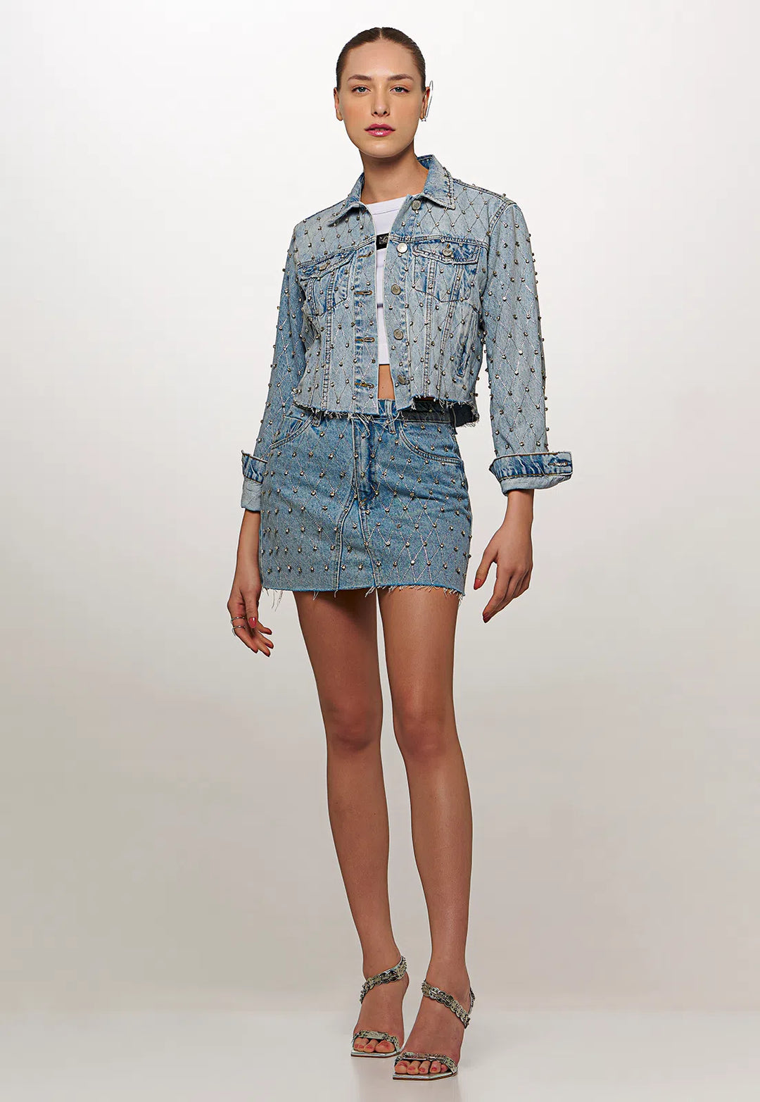 Cropped Jeans Jacket Transfer Chaos
