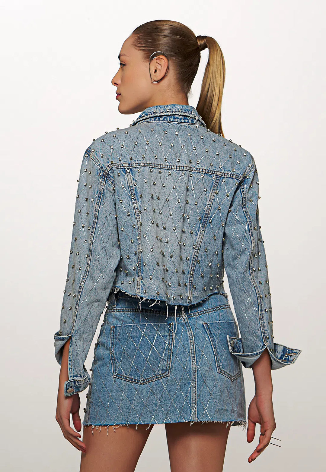 Cropped Jeans Jacket Transfer Chaos