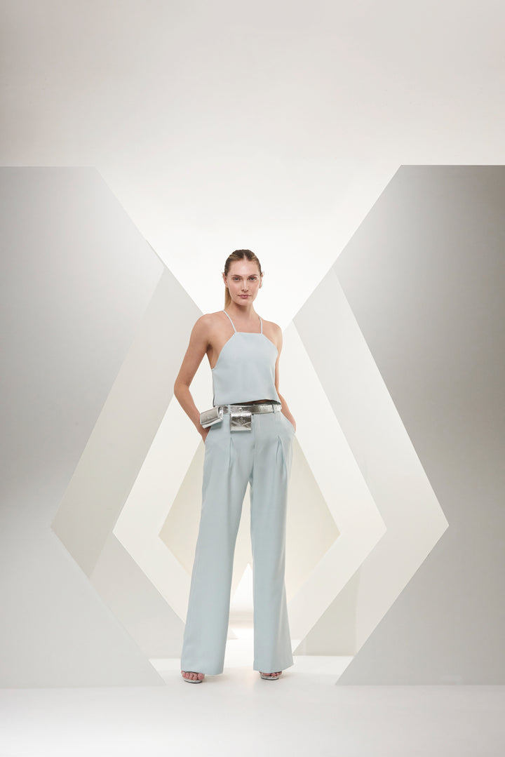Cropped Tailoring Set + High-Rise Trousers Chaos