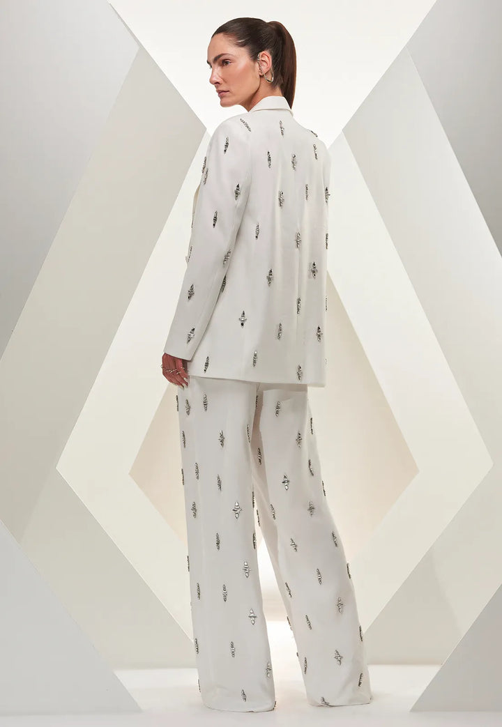 Blazer+Top+Pants Chaos Set