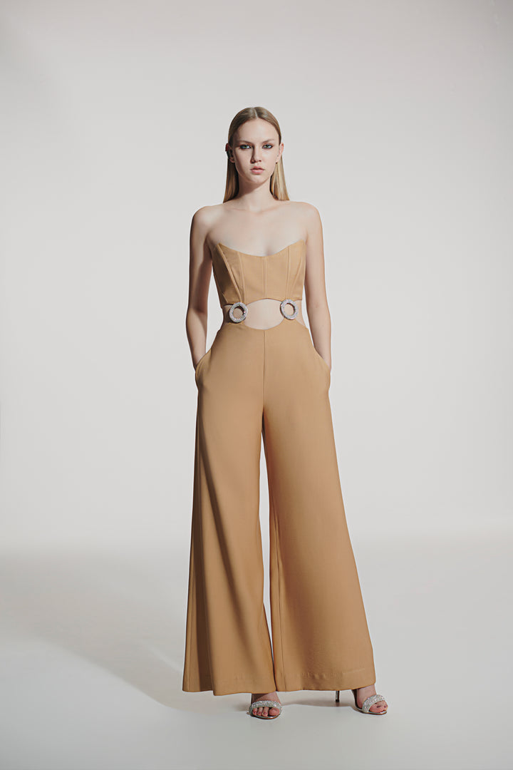 Tailored Jumpsuit Cut Out Chaos