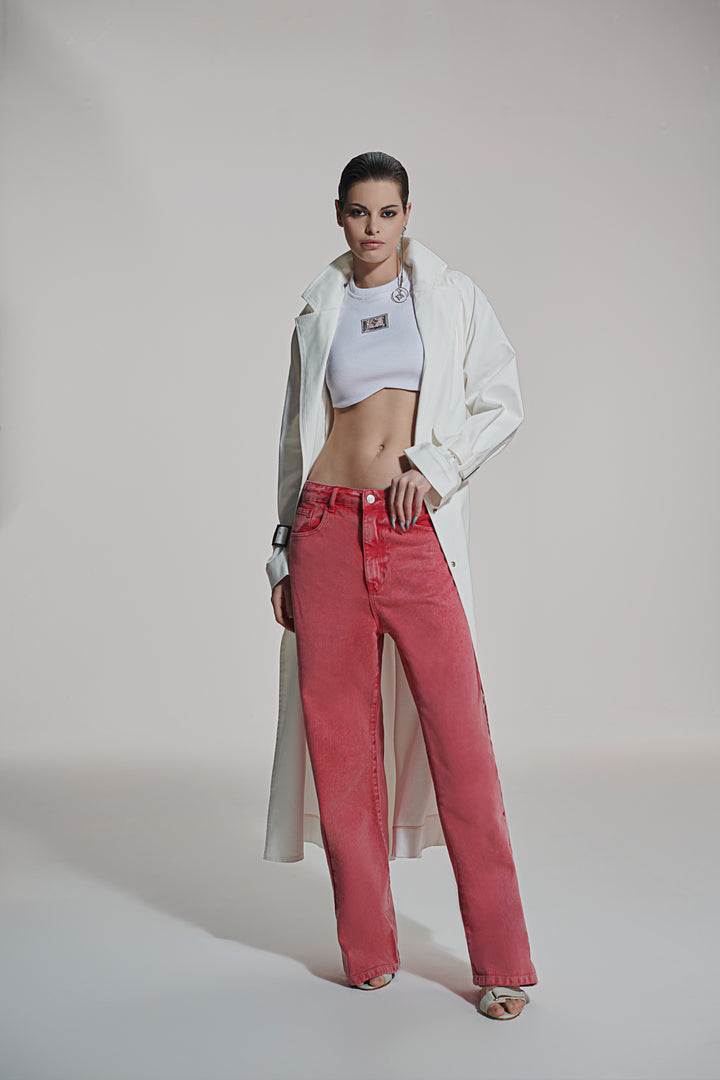 Chaos Cationized Wide Leg Pants