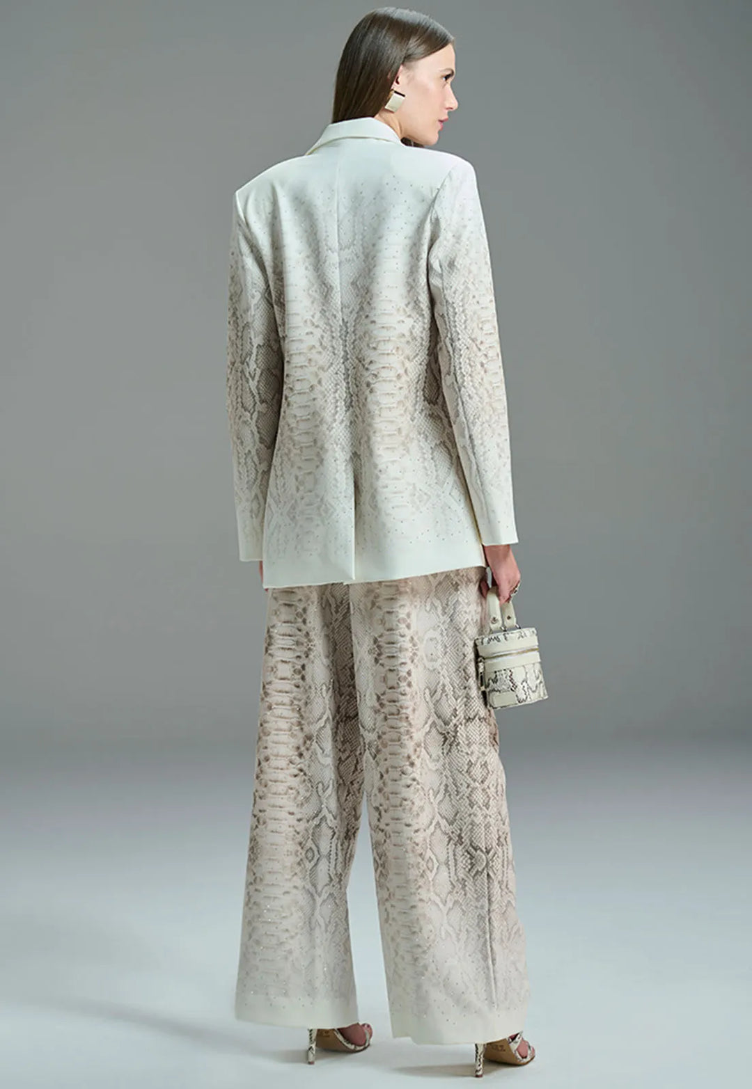 Python Transfer Straight Trousers