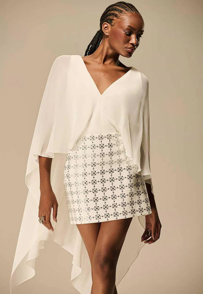 Vestido Mix Transfer Mosaic