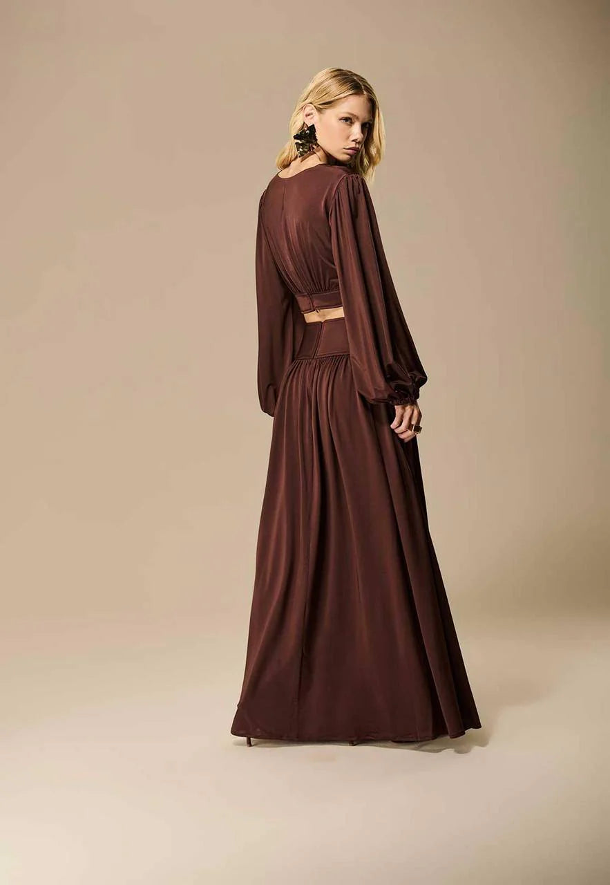 Conjunto Blusa+Saia Pala Prene