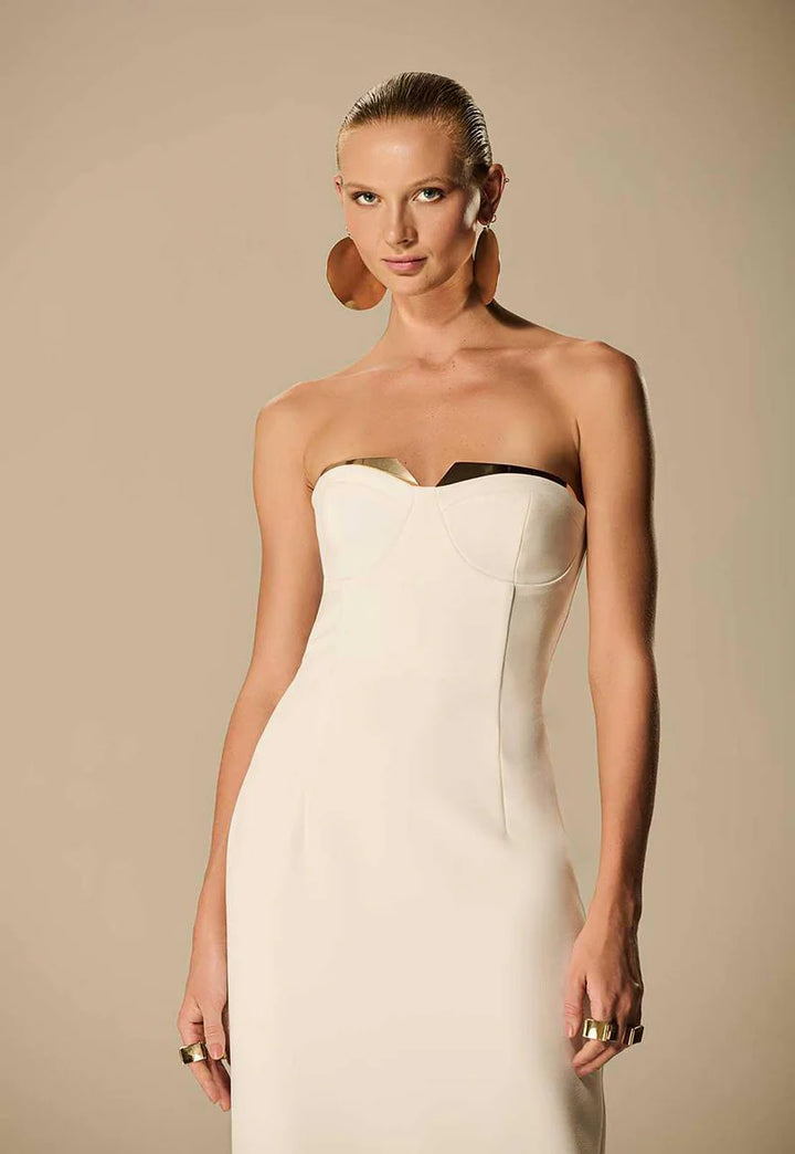 Vestido Midi Bojo Pala Metal