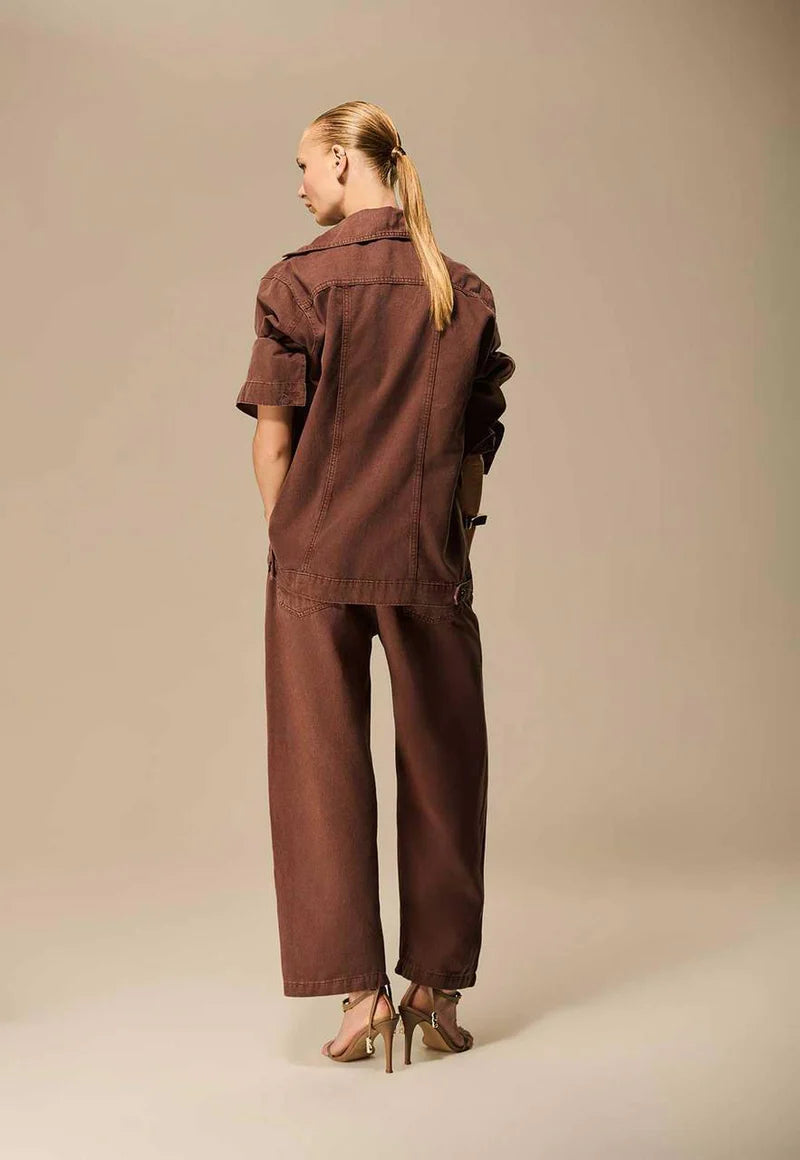 Oversized Twill Jacket