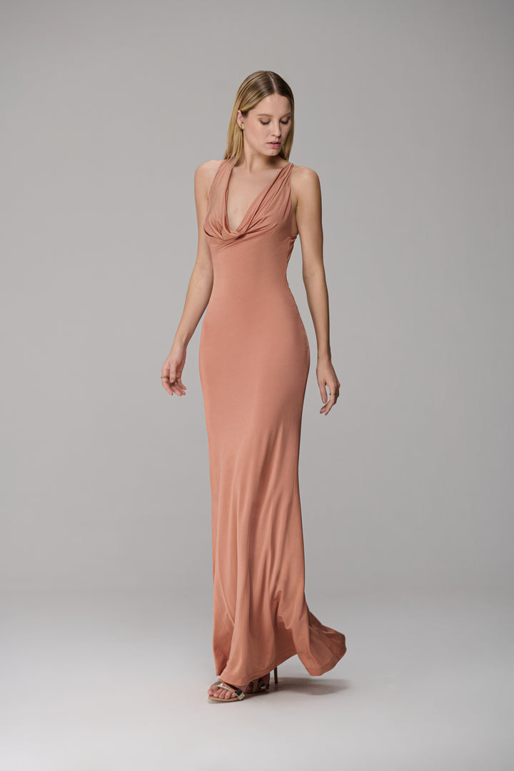 Cowl dress