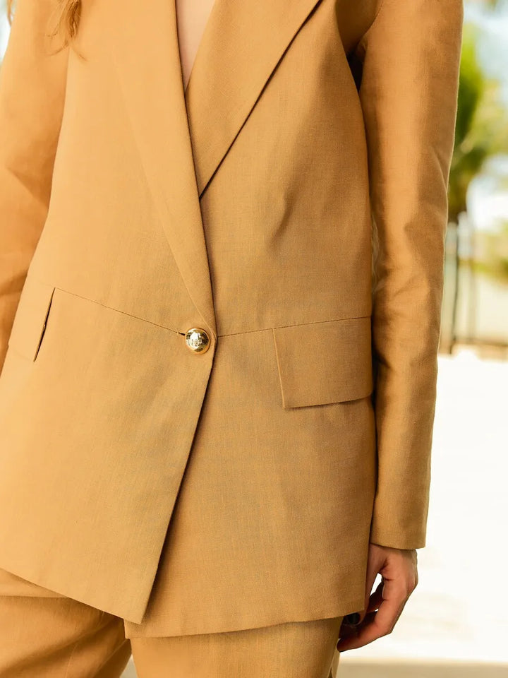 Blazer Linho Transpassado