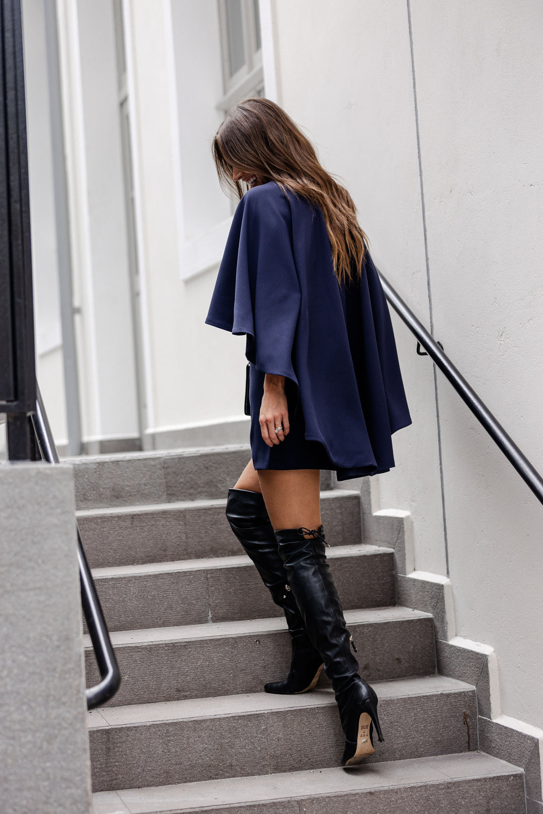 Conjunto Vestido Curto+Sobreposição Anne Fernandes