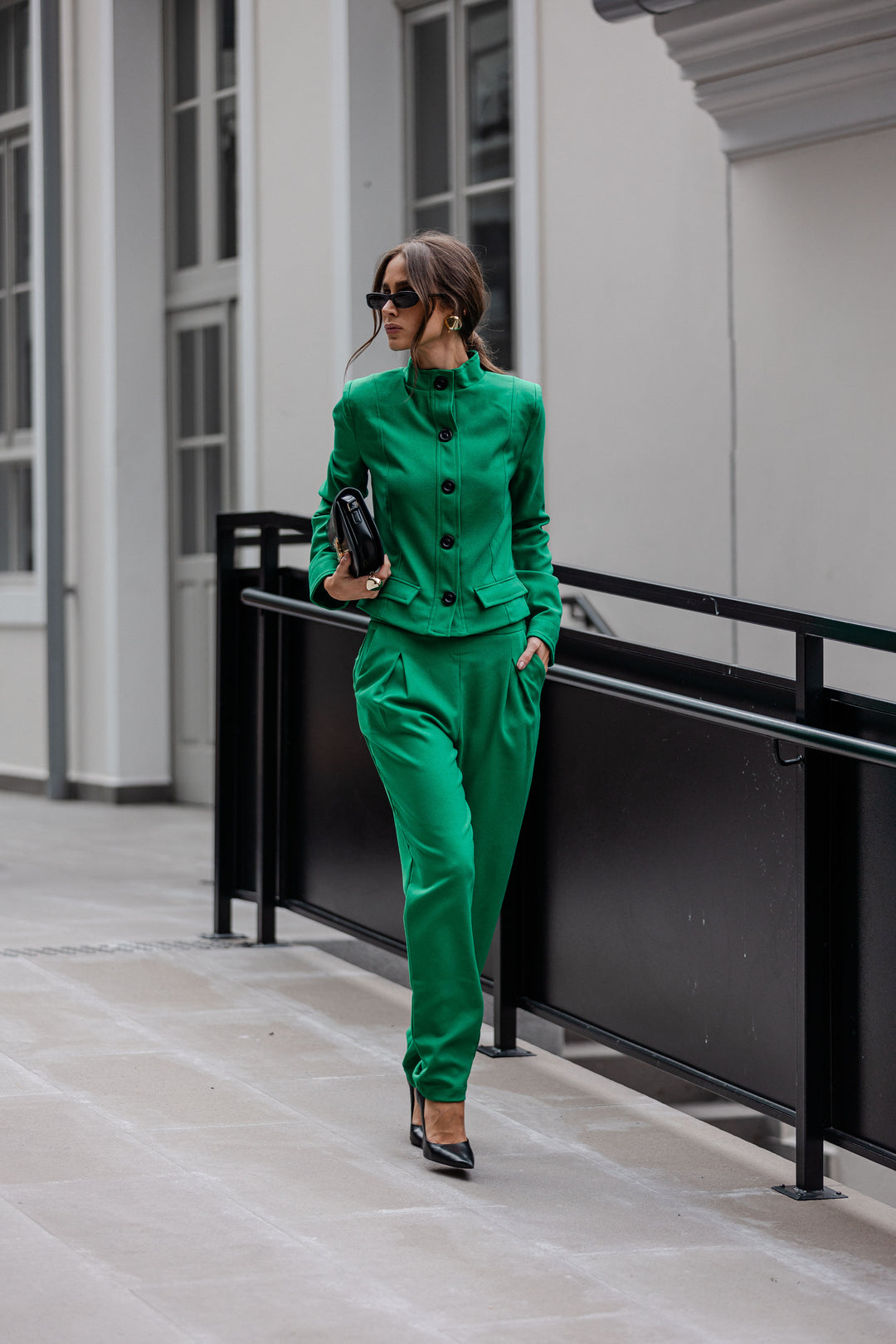 Anne Fernandes Tailored Jacket+Pants Set