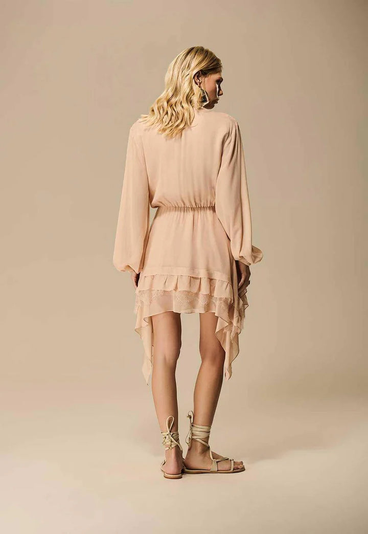Vestido Trepassado Renda