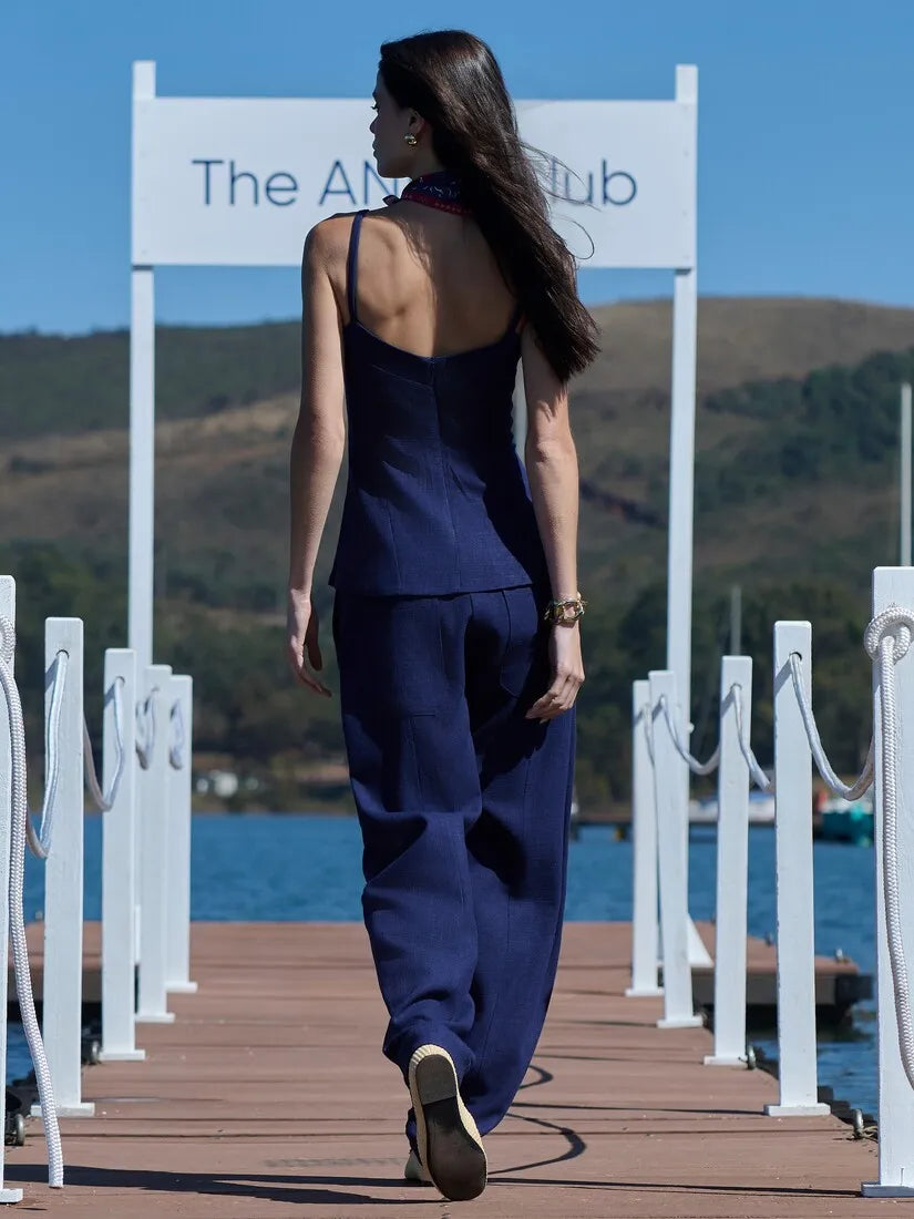 Conjunto Blusa Evasê+Calça