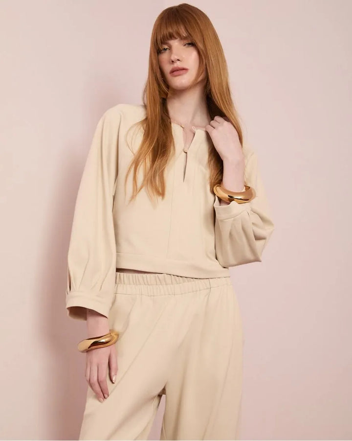 Conjunto Blusa 3/4+Calça