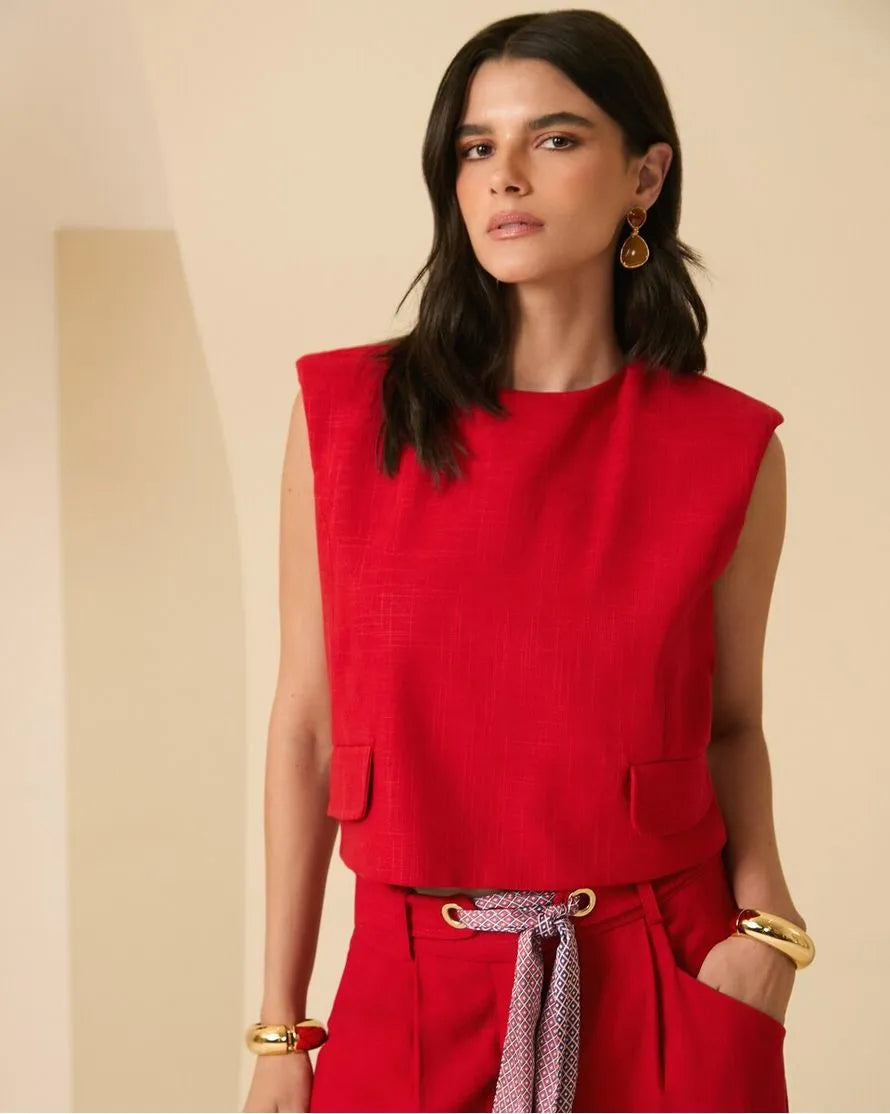 Ruby Blouse and Pants Set