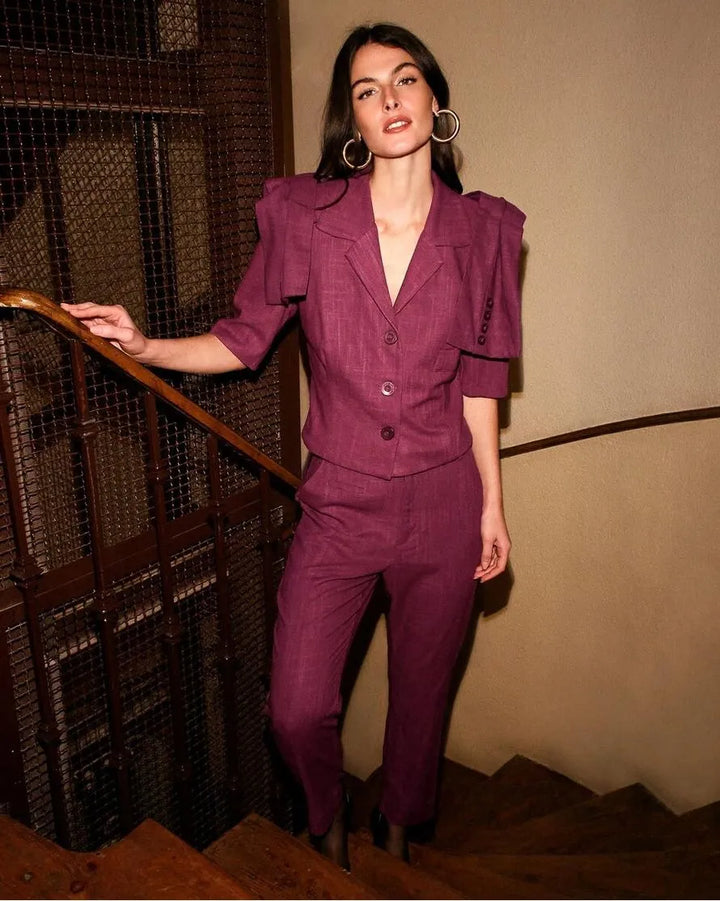 Conjunto Alfaiataria Blazer + Calça