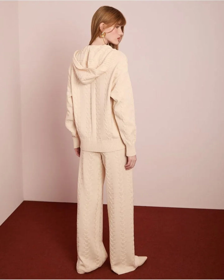Conjunto Tricot Capuz