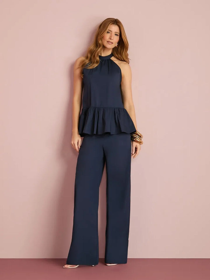 Conjunto Bata Peplum+Calça