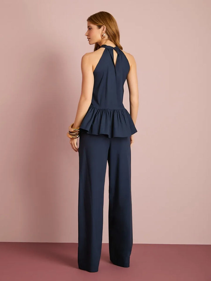 Conjunto Bata Peplum+Calça