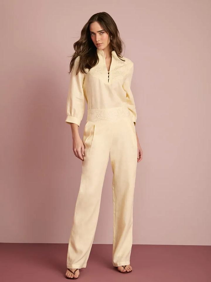 Conjunto Linho Bata+Calça