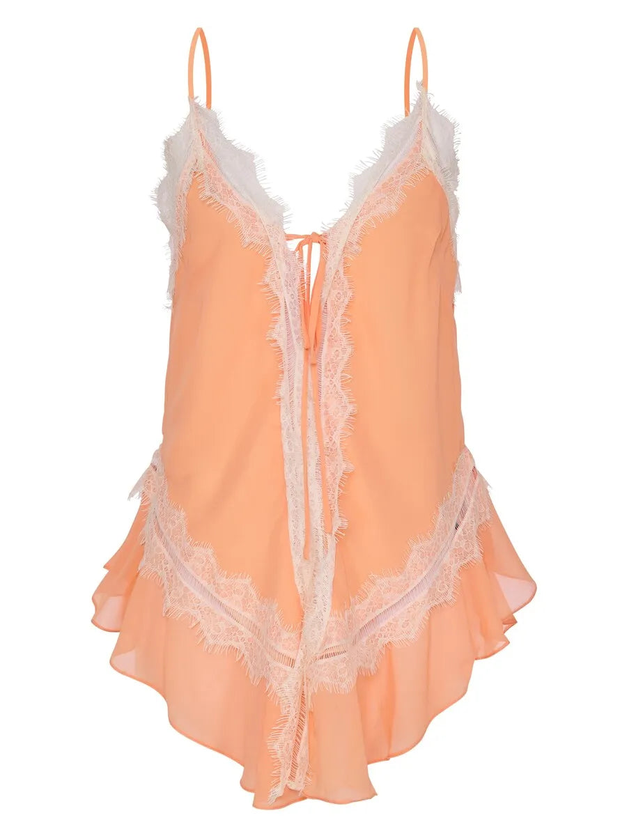 Conjunto Bata+Short Renda