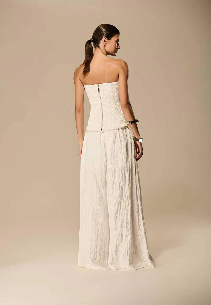 Calça Pantalona Texture