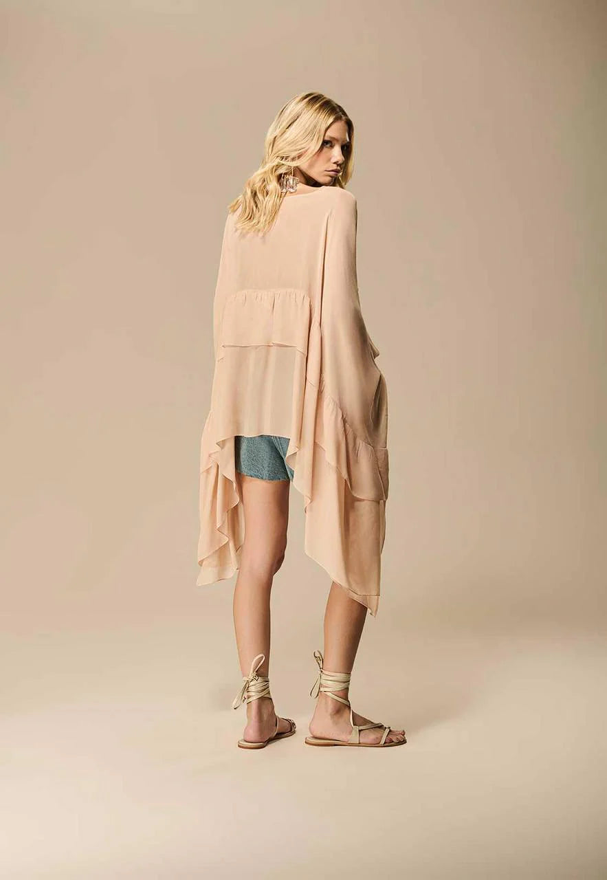 Layered Kaftan Blouse