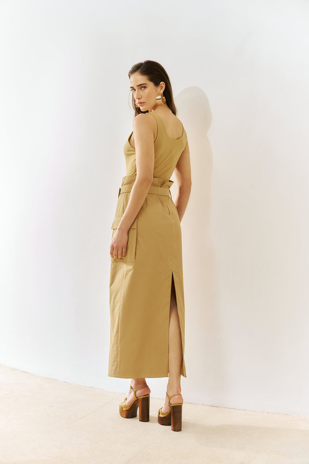 Midi Clochard Skirt