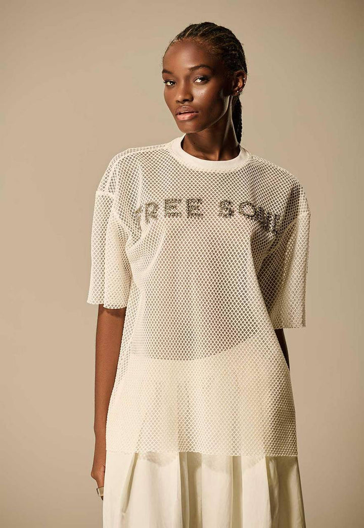 Embroidery Transfer Screen Blouse