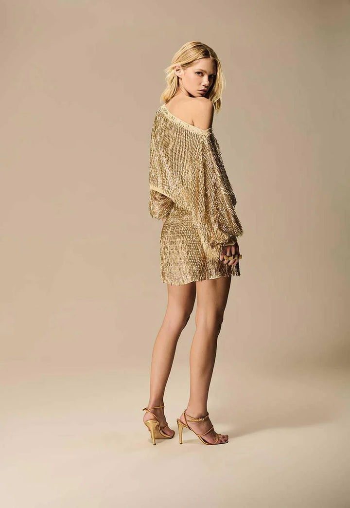 Glass Sequin Blouse
