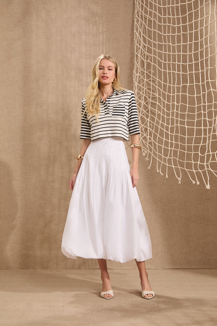 Striped Crop Top