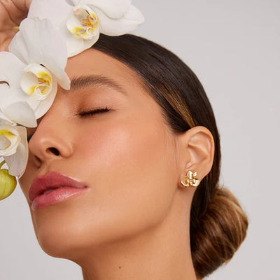 Orchid Earring
