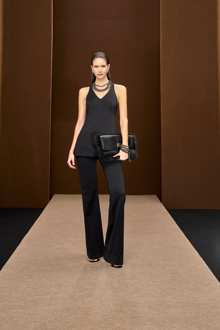 Anne Fernandes Racerback Tank Top+Pants Set