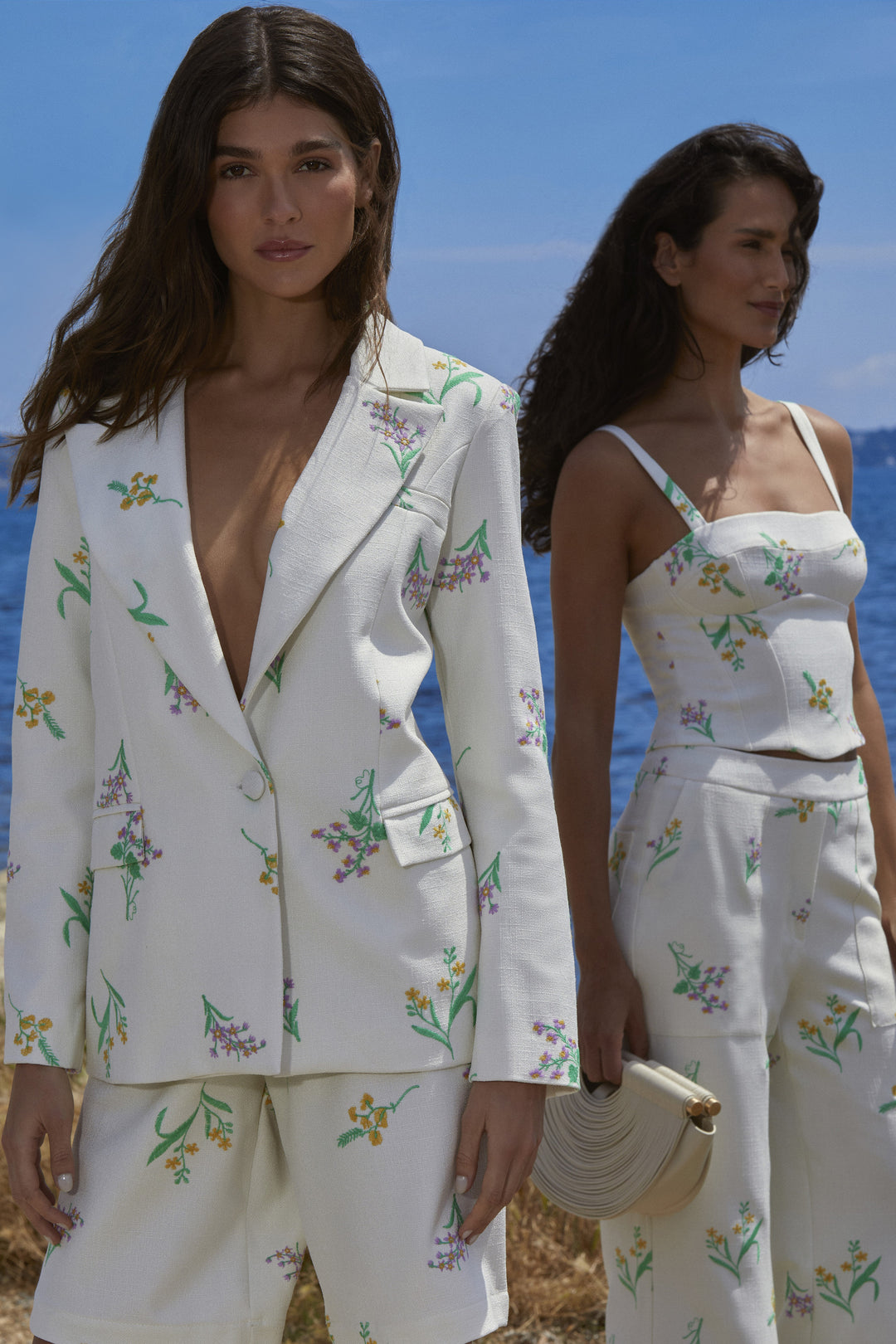 Blazer Flowers Anne Fernandes