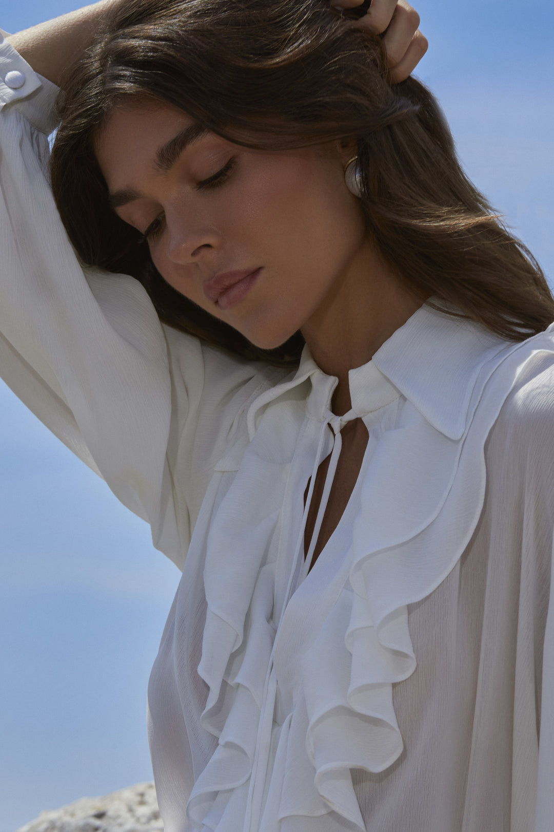 Anne Fernandes Pleated Tailored Shorts