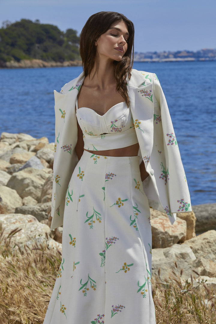 Blazer Flowers Anne Fernandes