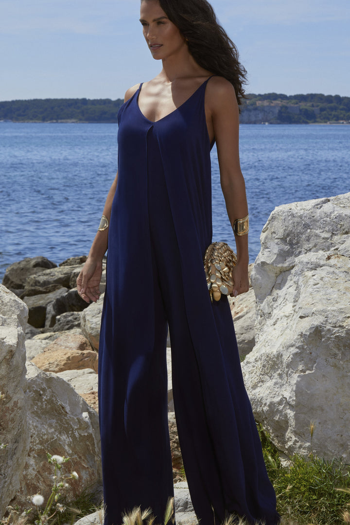 Anne Fernandes Wide Leg Jumpsuit