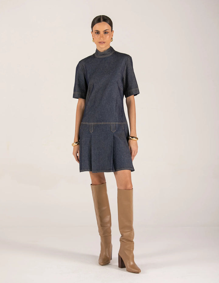 Short Denim Dress