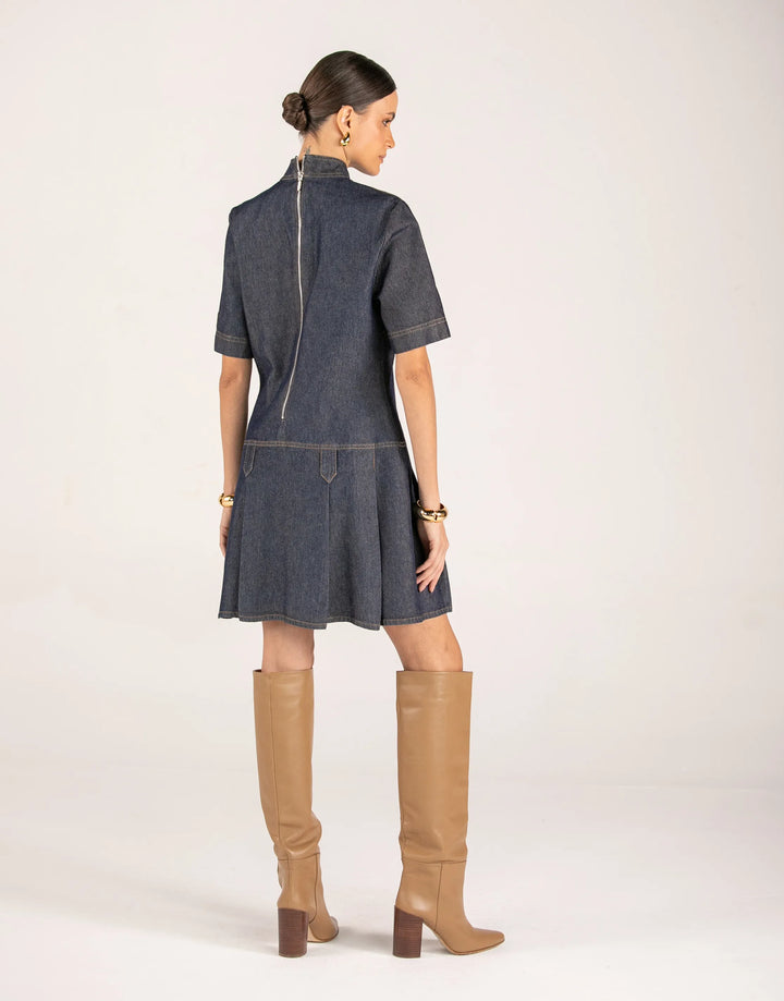 Short Denim Dress