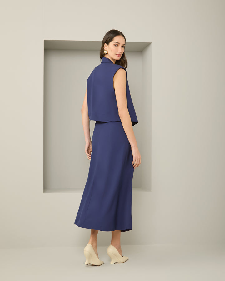 Corset + Tailored Skirt by Anne Fernandes