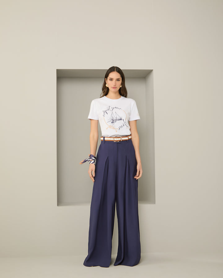 Anne Fernandes Wide Leg Pants